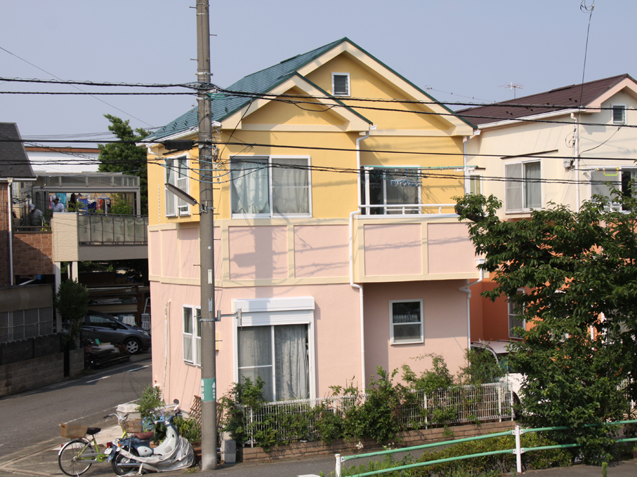 外壁塗装施工後4